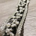 Pearl Accent Headband Stretchy Hair Prom Wedding White Photo 4