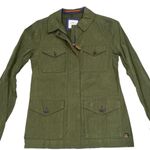 Vineyard Vines NEW Army Green Waxed Canvas Women’s Utility Jacket size XXS Photo 1