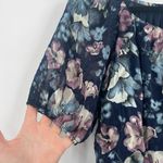 Adrianna Papell Womens Off Shoulder Blouson Burnout Dress Dress Purple Blue Sz 6 Photo 9