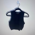 Maniere De Voir NWT  Knitted Contour Top Black Size Large Photo 2