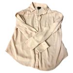 Worthington Sheer Petite Pink Blouse Photo 3