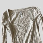 Free People  Intimately Free Square Neck Long Sleeve Bodysuit Photo 11