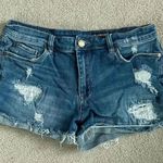 BLANK NYC The Fulton Distressed Cut Off Denim Shorts Size 29 Photo 0
