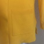 NWT Open Front Cardigan Yellow Size M Photo 1