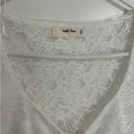 Wild Love white lace blouse. Size L. New with tag. Size L Photo 4