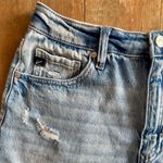 KanCan High Rise Mom Distressed Stretch Jean Shorts Size 11/29 Blue Photo 3