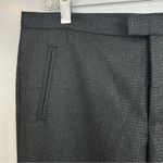 ATM Anthony Thomas Melillo Sparkle Slim Black Dress Pants Size 10 Photo 4