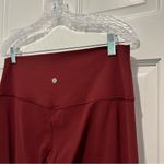 Lululemon Align Pant 25" Red Merlot Size 14 Cropped Leggings Wine Burgundy Photo 4