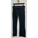 SKIMS Foldover Pants in Soot Black Size Large Photo 2
