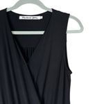 Michael Stars Black Surplice Sleeveless Jumpsuit with Pockets, Size XS Photo 4