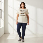 Torrid  Everyday Tee Signature Jersey Coffee Reality Beige Womens Plus Size 1X Photo 2