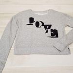 Aeropostale {S}  Velvet Love Cropped Sweatshirt Photo 0