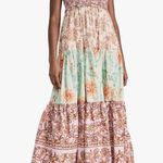 Free People Bluebell Maxi Floral Tiered Maxi Dress - Lilac Combo Photo 0