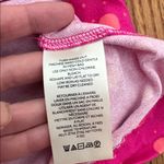 Free People  Shayla Mini Dress S Long Sleeve Pink Polka Dots Ruched Photo 8