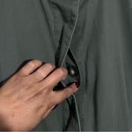 J.Jill  Olive Drawstring‎ Utility Jacket Size X-Large Photo 7