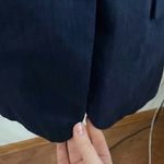 J.Crew  Alfie Italian Mario Bellucci linen blend fabric club blazer navy size 0 Photo 11