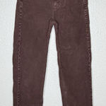 American Eagle 90s Straight Brown Corduroy Pants Womens 6 Stretch Cabincore Photo 0