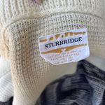 Free People Vintage Sturbridge Open Front beige Cardigan Sweater 70s size s/m  Photo 5