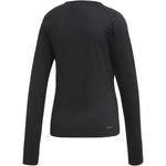 Adidas Climawarm Long Sleeve Top Black Size Medium Photo 4