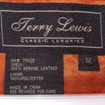 Jerry Lewis Classic Luxuries Women’s Leather Motto Jacket Size Med Photo 1
