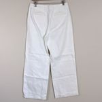 J.Crew Wide leg Essential Jeans in white Size 30 Petite Photo 4