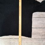 American Eagle Outfitters Black Mock Neck Chunky Knit Sweater Womens S Oversized Photo 6