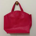 Furla  Yucca Saffiano Leather Unstructured Tote in Fuchsia Pink Photo 1