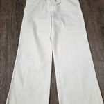 Just Black JBD  Denim The Slim Wide-Leg Crop White Jeans NWT Size 29 Photo 0