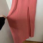 Versace x Riacheulo pink maxi cutout sleeveless high slit dress size 40 US XS Photo 3