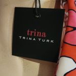 Trina Turk  Kamryn Floral Scroll Polo Mini  Dress Size L Photo 1