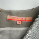 Vilagallo western tapestry fringe dress sz 42 Gray Photo 2