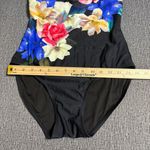 Calvin Klein Women’s Starburst Black Floral Swimsuit Photo 14