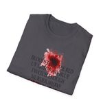 Handmade True Crime Murder Show Graphic Tee - Funny Blood Splatter Shirt Size 2X Photo 3