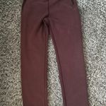 Lululemon Softstreme Split Hem Pants Size 6 Red Merlot Photo 2