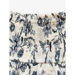 Olivaceous  Floral Paisley Smocked Ruffled Tiered Womens Skirt SZ S Photo 3