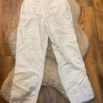 Banana Republic Linen Blend Size XS Taper High Rise Pants White Womens Lightwght Photo 0