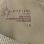 Aerie Offline by lime colored Real Good hi-rise 7/8 leggings Large Photo 3