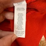 Aerie  Women's Red Fleece Geometric Print Quarter Zip Pullover Sweatshirt Size S‎ Photo 4