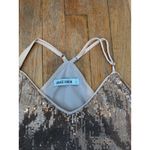 Grace Karin Sequin Tank Top Sleeveless Party Shimmer Sparkle Top L Photo 4