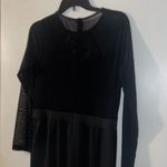 Black Sheer Top long sleeve Jumpsuit Size XL Photo 5