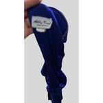 Abby Kent VTG 80s Evening Gown Prom Formal Party Dress Old Hollywood Glam Blue Size 10 Photo 8