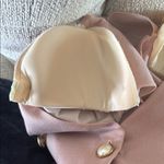 Donna Morgan Pink V-Neck Puff Sleeve Midi Dress Photo 12