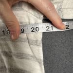 Loft  Shirt Womens XL White Gray Striped Long Sleeve Boat Neck Casual Top Tee Photo 6