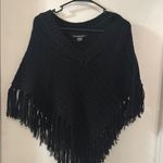 Coldwater Creek 52 Weekends Black Sweater with Fringe by Photo 0