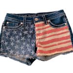Knox Rose Womens  American Flag Sequins Cut off Shorts - Sz 6 Photo 1
