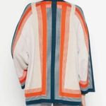 Equipment Anders Kimono Sunfire Scarf Stripe in Multi Color XS Photo 3