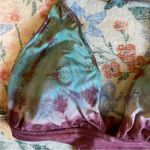 Lucky Brand  Embroidered Peace Sign Bikini Top Photo 3