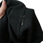 Anthropologie  Elise Ribbed Tunic High Low Boatneck Sweater Bell sleeve Black XS Photo 9