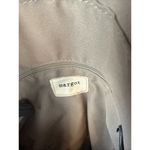 Margot Foldover Crossbody Shoulder Strap Hobo Bag Purse Black Leather Minimal Photo 7