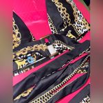 Black and Gold Chain Print Bikini Set Size M Photo 1